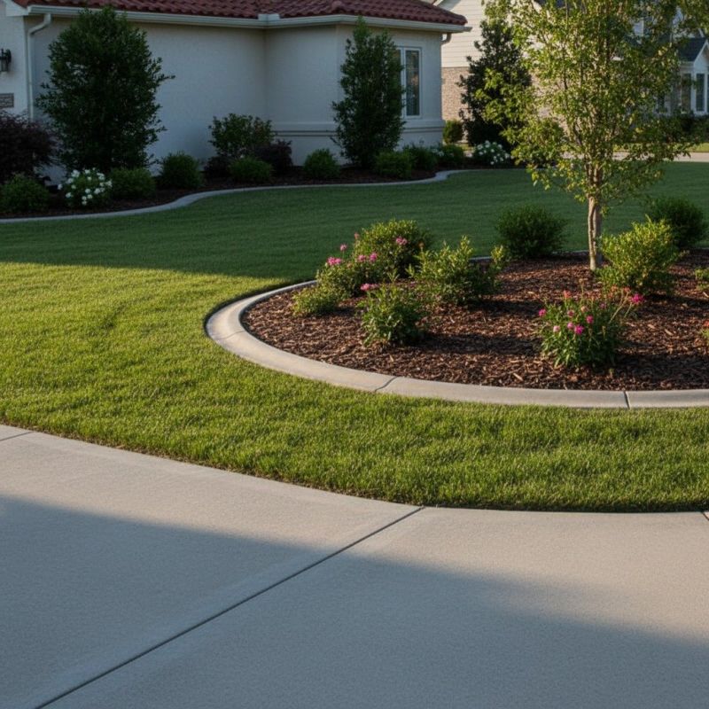Design Options For Decorative Concrete Curbing